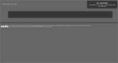 Desktop Screenshot of infonet-frsh.de